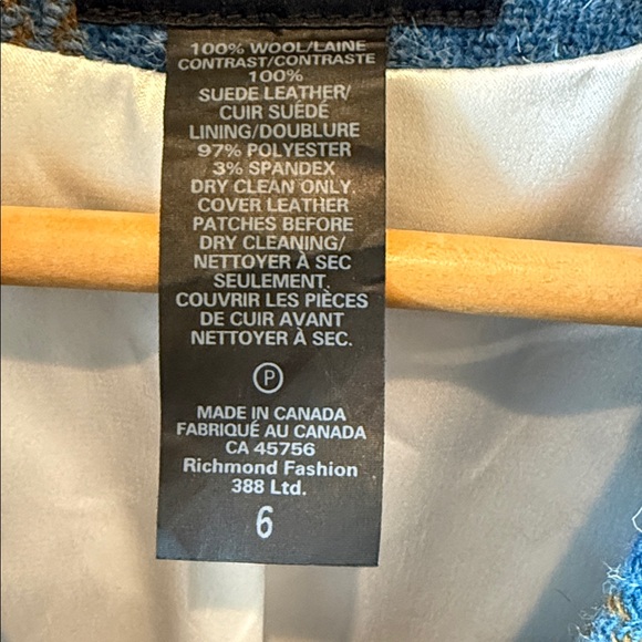 SMYTHE Women's Patch Pocket Duchess Blazer size 6 - Picture 12 of 17